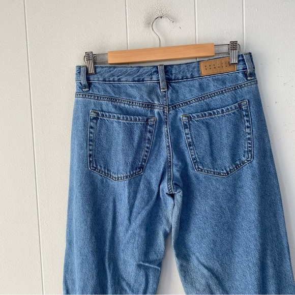 Pacsun Low Rise Baggy Light Wash Women's Size 26 Wide Leg Distressed Jeans - Picture 8 of 15